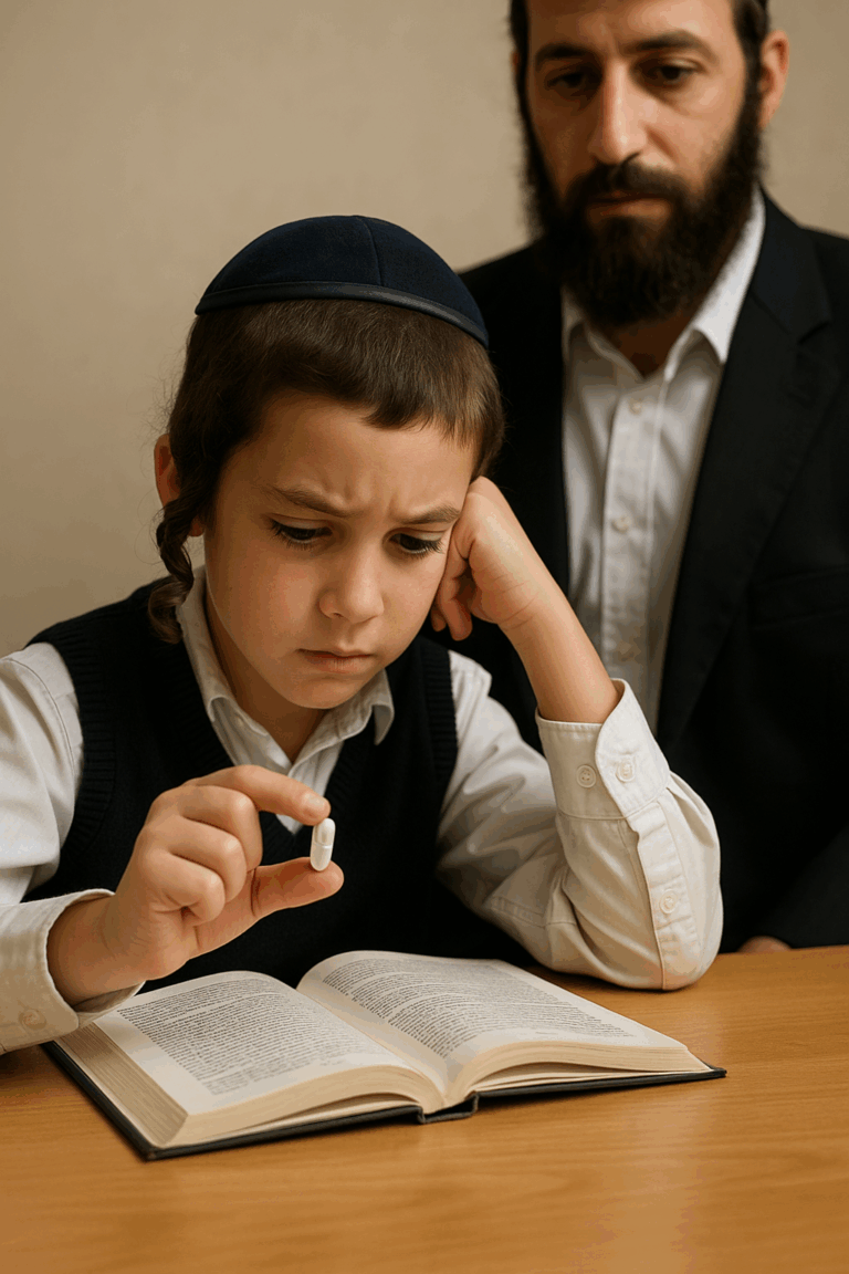 כן ריטלין? לא ריטלין? מה שבטוח – הילד תקוע.