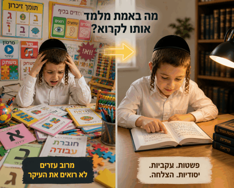 למה הילדים של פעם קראו טוב יותר?