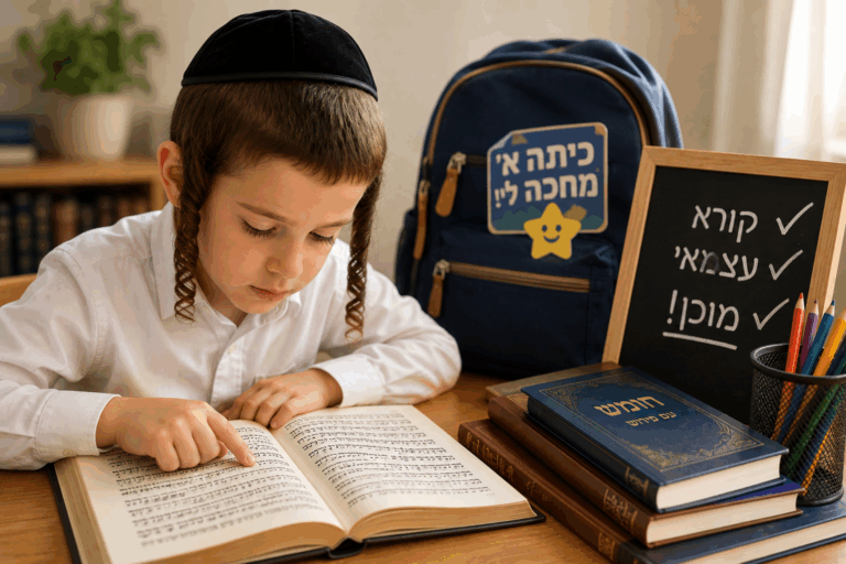 האם הילד באמת מוכן לכיתה א’?