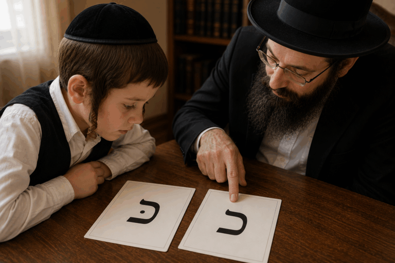 האותיות הכפולות והסופיות – הדברים הקטנים שבונים את הקריאה